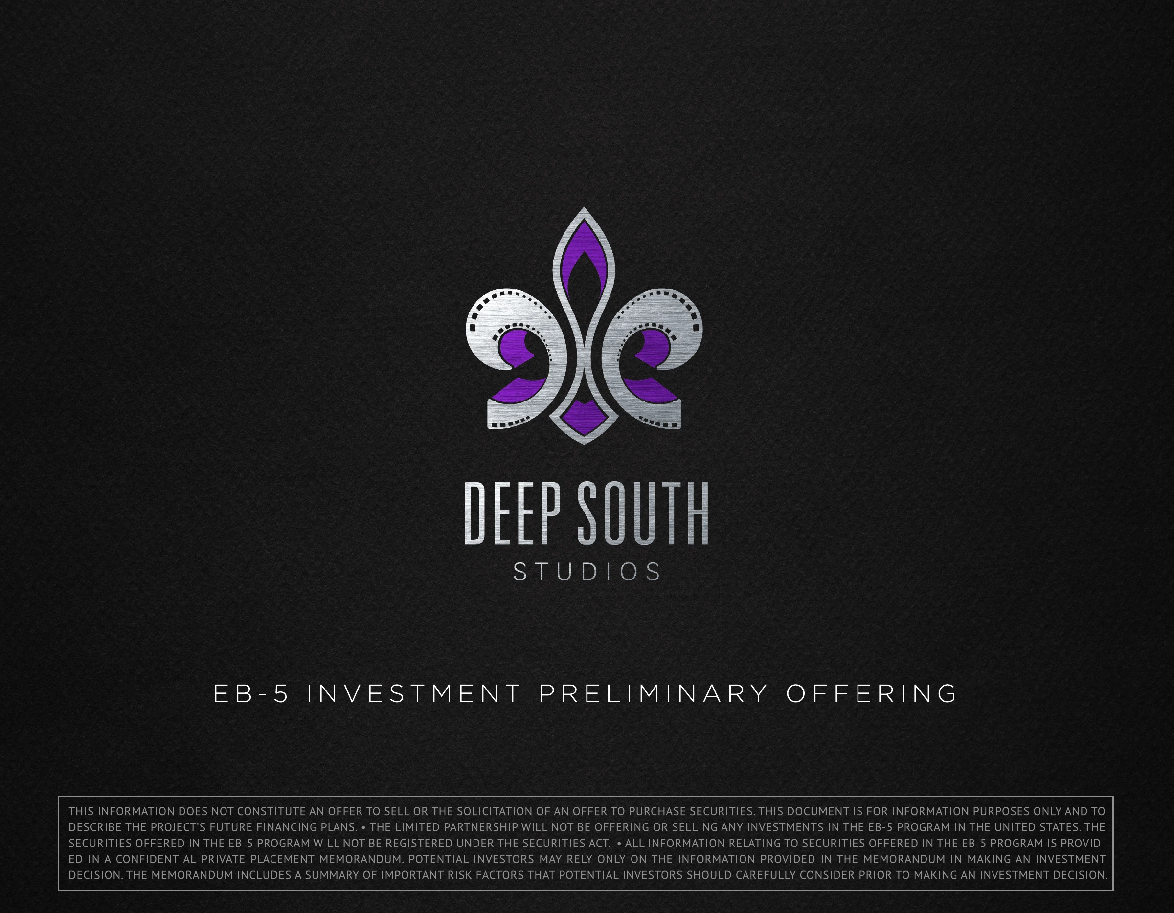 The original project brochure cover.