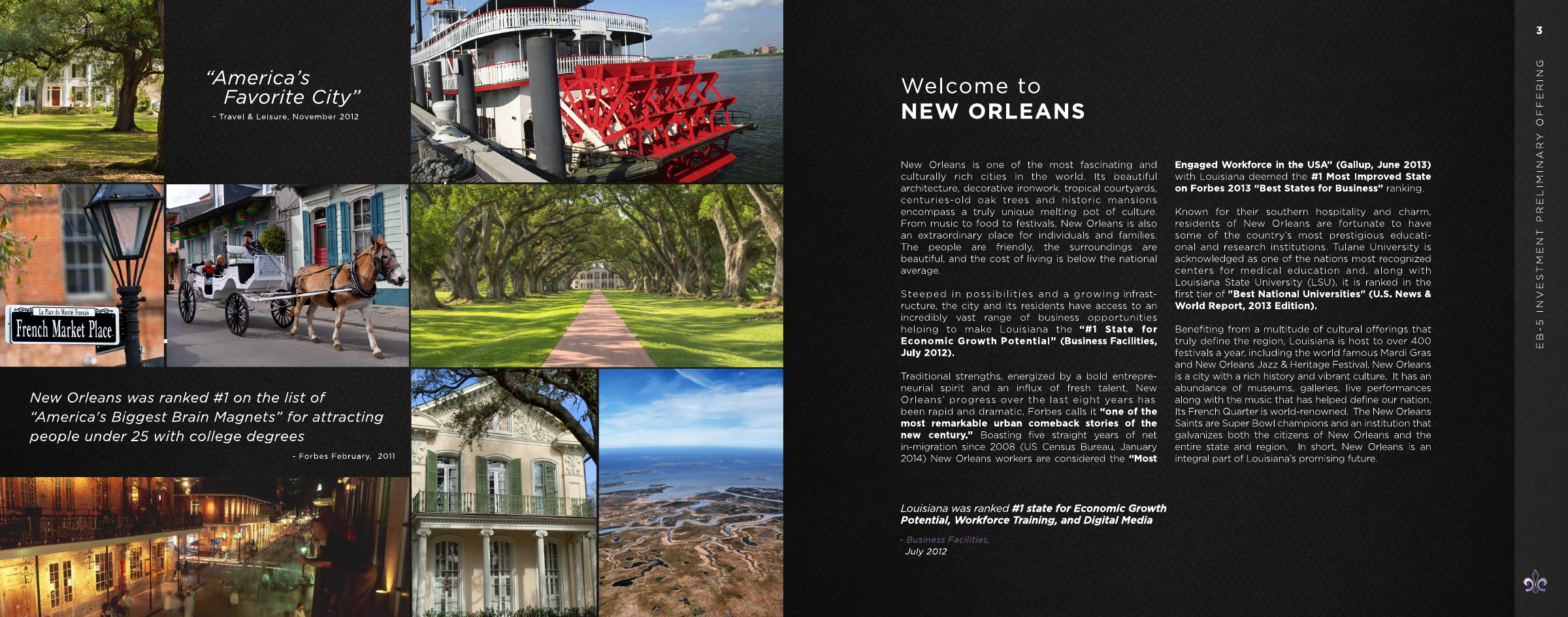 Introducing the New Orleans setting.