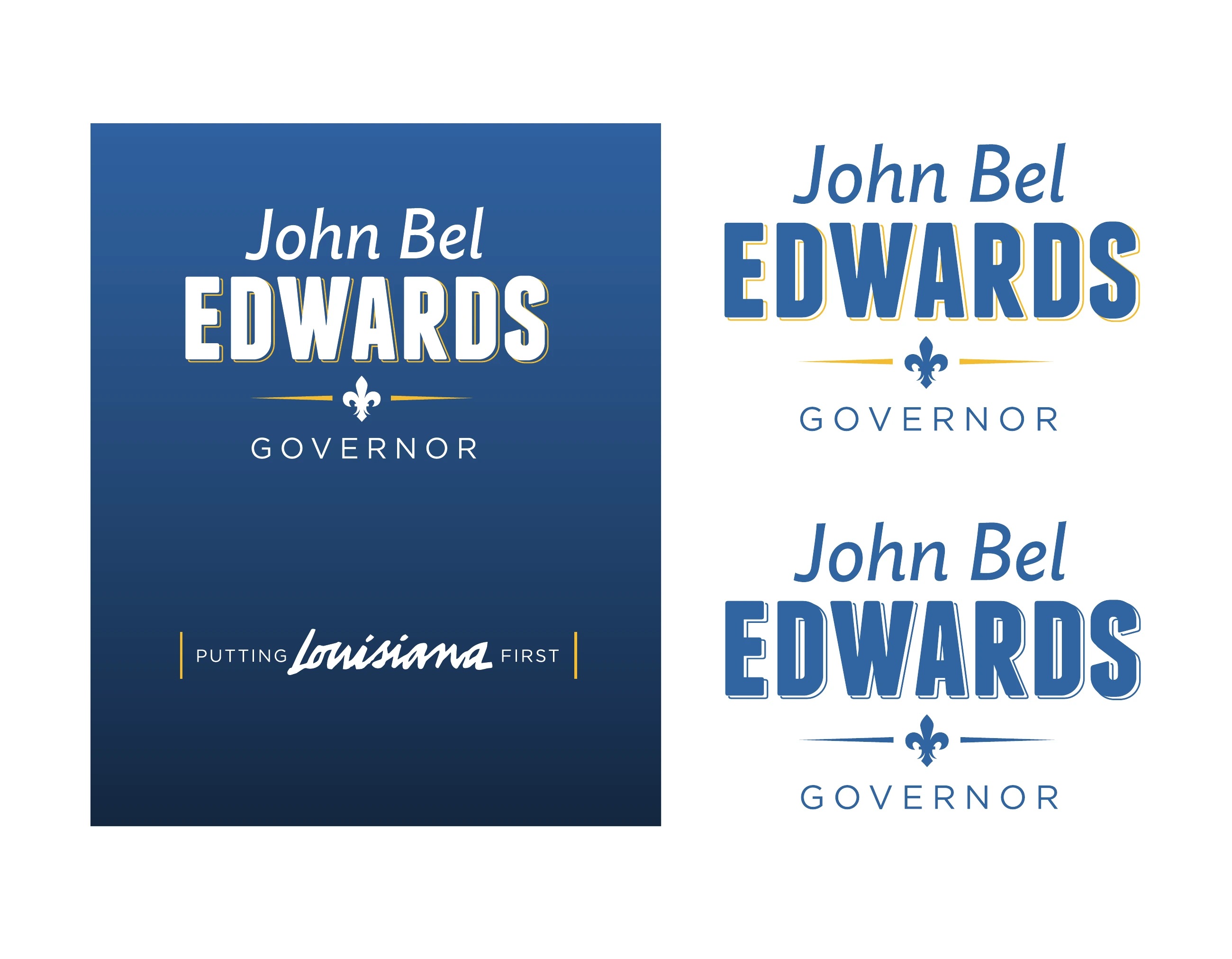 The original identity presentation: logo variants, color treatments, and the campaign line.