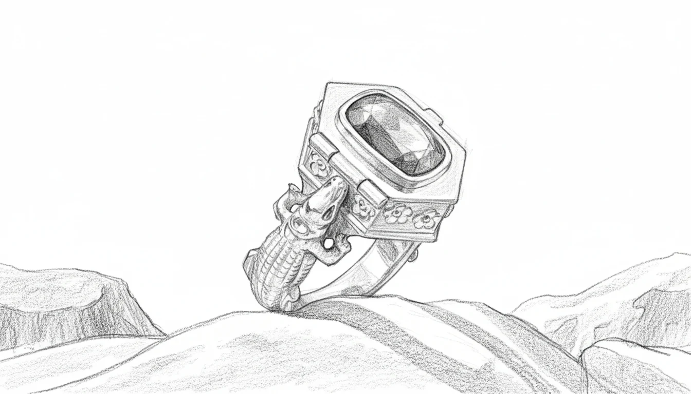 06 / The ring in its final landscape.