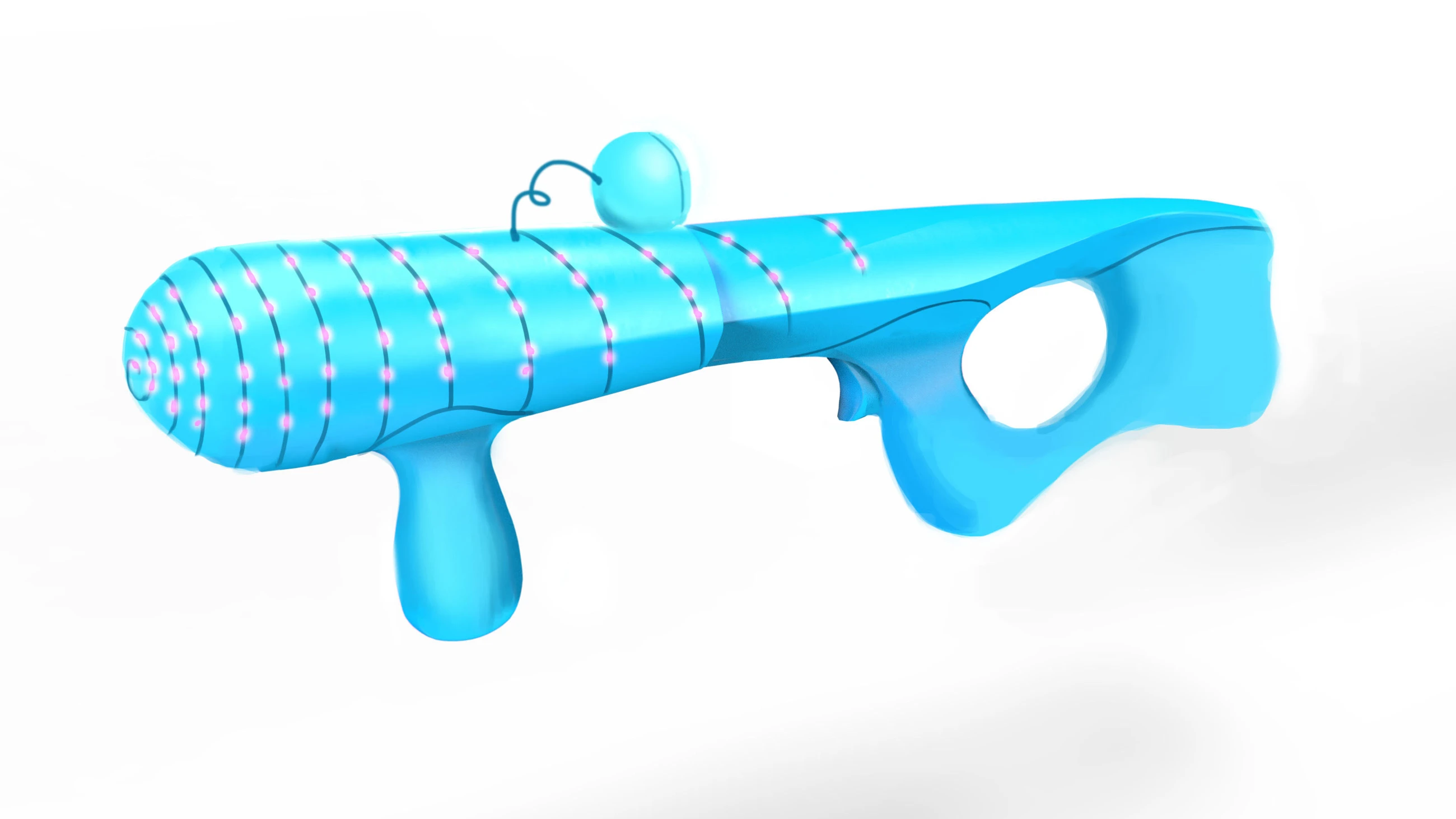 Form & color · Study 09 · StrikerVR concept archive / Unselected concept