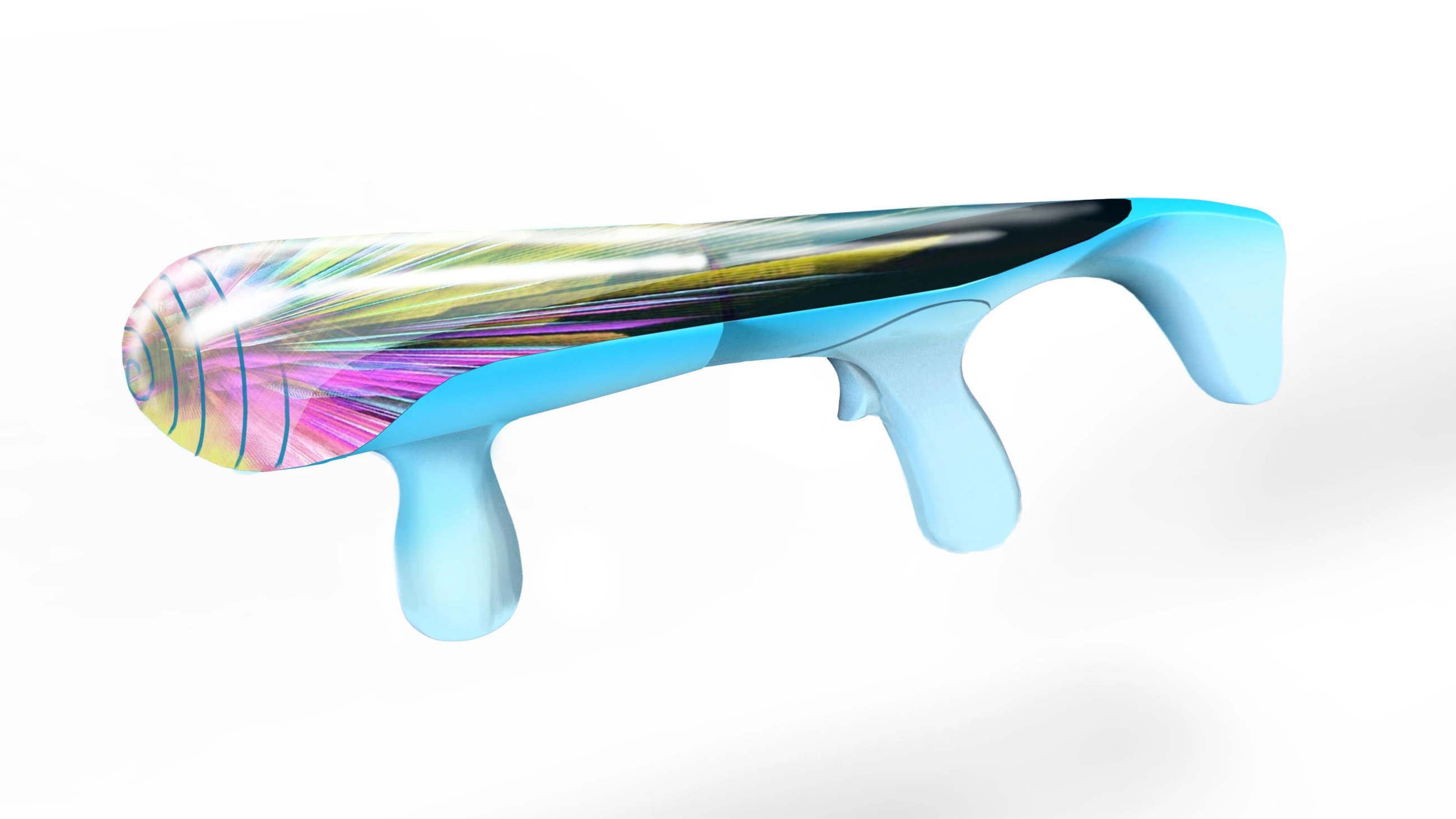 Form & color · Study 10 · StrikerVR concept archive / Unselected concept