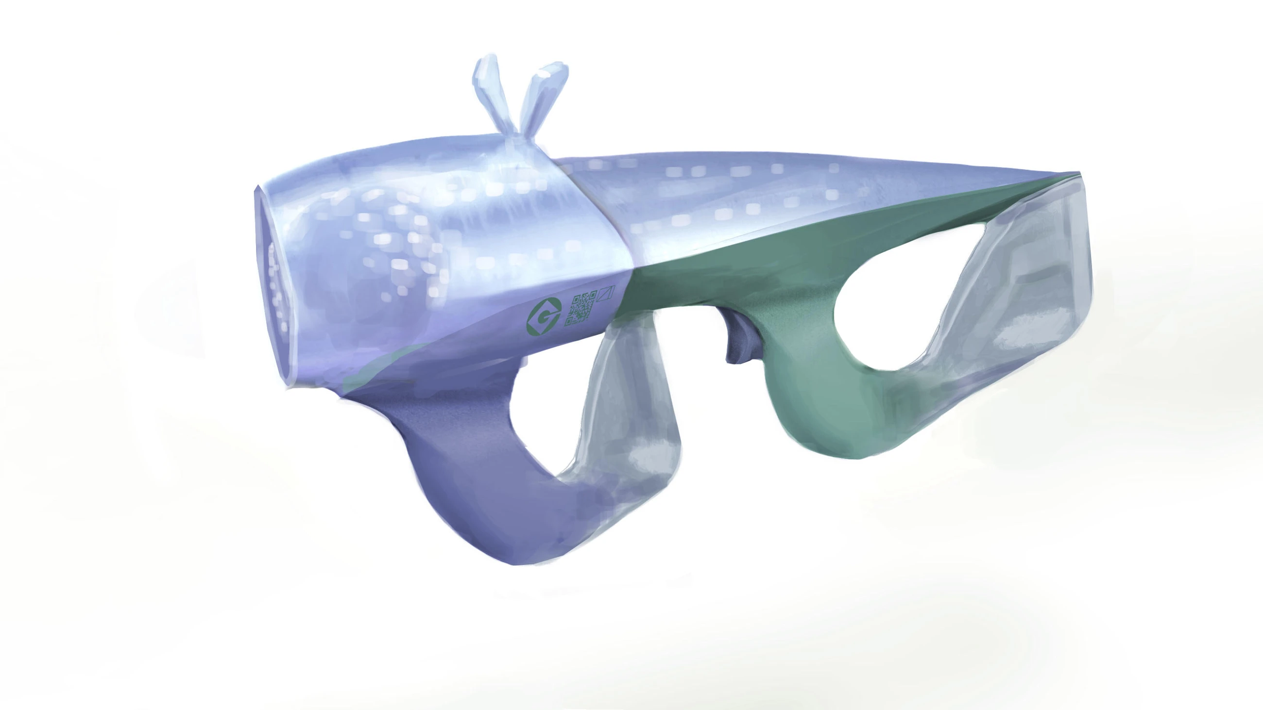 Form & color · Study 18 · StrikerVR concept archive / Unselected concept
